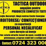 Personal angajam pentru productie confectii textile